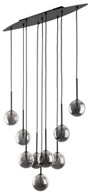Κρεμαστό Φωτιστικό Οροφής 9xG9 6W IP20 Estera TK Lighting-6148-Μαύρο 6148