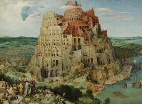 Pieter the Elder Bruegel - Αναπαραγωγή Tower of Babel, 1563 (oil on panel), (40 x 30 cm)