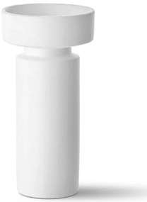 Κηροπήγιο 742TMA4848 13x13x30cm White Aberto Design Ceramic