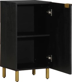 vidaXL Ραφιέρα Μαύρη 40x33x75 εκ. από Επεξεργασμένο Ξύλο