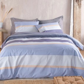 Παπλωματοθήκη Υπέρδιπλη (Σετ 225x250) Rythmos Diva Boost Blue