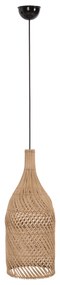 ΦΩΤΙΣΤΙΚΟ ΟΡΟΦΗΣ CARBOY HM7884 ΚΡΕΜΑΣΤΟ ΑΠΟ RATTAN ΣΕ ΦΥΣΙΚΟ ΧΡΩΜΑ Φ28x163,5Yεκ.