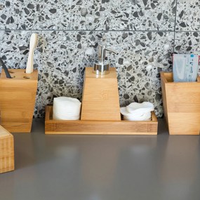 Αξεσουάρ Μπάνιου (Σετ 4τμχ) Estia Bamboo Essentials 02-13066