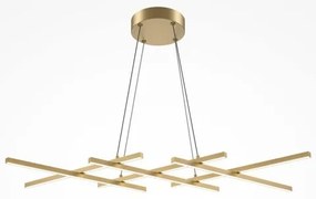 Κρεμαστό Φωτιστικό Οροφής LED 40W Ορείχαλκος 2600K-3500K Halo MOD244PL-L50BSK Maytoni MOD244PL-L50BSK Ορείχαλκος