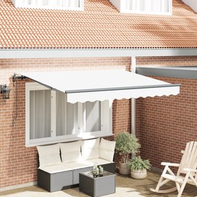 vidaXL Σκηνίτσα Αναδιπλούμενη Λευκό 350 x 200 cm