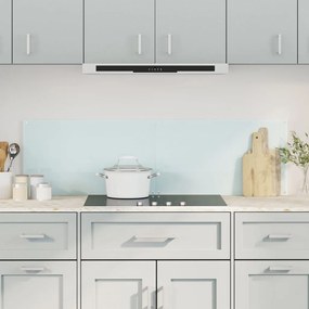 Πλάτες Κουζίνας 2 τεμ. Λευκές 70 x 40 εκ. από Ψημένο Γυαλί