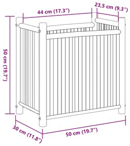 ΖΑΡΝΤΙΝΙΕΡΑ 50X30X50 ΕΚ. ΑΠΟ ΜΠΑΜΠΟΥ 366462