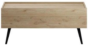 Τραπέζι σαλονιού με συρτάρι Tema σε oak απόχρωση 103x60x44εκ 103x60x44 εκ.