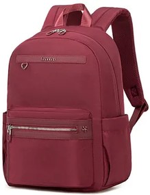 CHANTRIA γυναικεία τσάντα πλάτης CB00649 με θήκη laptop 14", 14.3L, κόκκινη