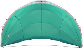 vidaXL Θόλος πισίνας 546 x 516 x 250 εκ. Θαλασσί