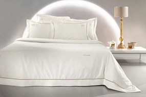 Σεντόνια Σετ 4τμχ Βαμβακoσατέν King Size Blend Ecru-Ivory 270x280εκ. Guy Laroche