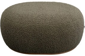 Stool Pebble Boucle Oliv 81cm - Πράσινο