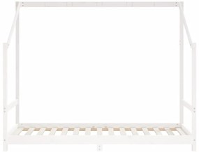 vidaXL Πλαίσιο Παιδικού Κρεβατιού 2x(90x190)εκ. Μασίφ Ξύλο Πεύκου