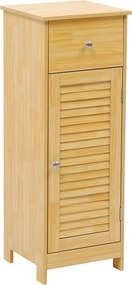 Ντουλάπι-στήλη Chesy pakoworld mdf σε φυσική απόχρωση 32x30x87εκ