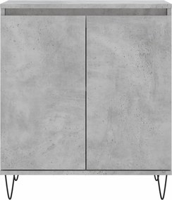 vidaXL Ντουλάπι Γκρι Σκυροδέματος 60x35x70 εκ. Επεξεργασμένο Ξύλο