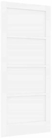 vidaXL Εσωτερική Πόρτα Λευκό 86 x 198.5 cm Κόντρα πλακέ