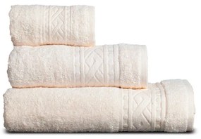 Πετσέτα Rayan Ecru Sb Home Προσώπου 50x90cm 100% Cotton