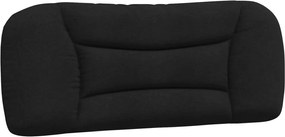 vidaXL Μαξιλάρι για Κεφαλάρι Hvar Μαύρο 100 εκ. Υφασμάτινο