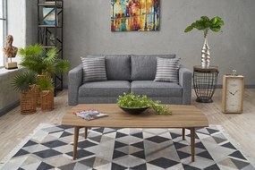 2-Seat Sofa Kale Linen - Grey Grey