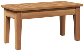 vidaXL Σετ Παγκάκι Κήπου 3 pcs Καφέ και Σκούρο γκρι και Καφέ