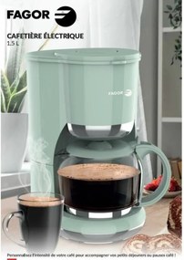 Καφετιέρα Φίλτρου Fagor FG1560 1,5 L 12 Kopper