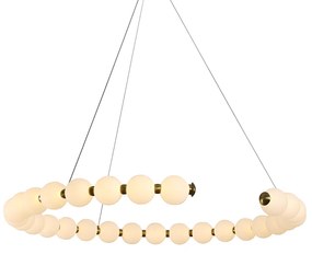 Φωτιστικό Κρεμαστο Aca HM236LEDP100 Χρυσό Χρώμα (Gold Coloured) 3000K