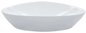 vidaXL Νιπτήρας Λευκός 58,5 x 39 x 14 εκ. Κεραμικός