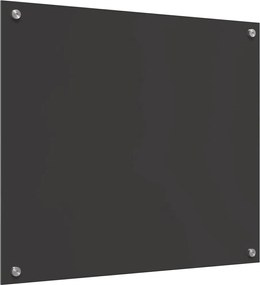 vidaXL Πίσω Πάνελ Κουζίνας 2 pcs Σκούρο Γκρι 70 x 60 cm