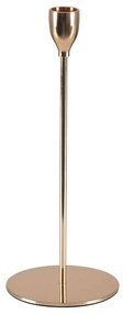 Κηροπήγιο Isabella 35104 Φ10x28,5cm Bronze GloboStar Metal