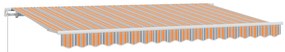 vidaXL Σκηνίτσα Αναδιπλούμενη Πολύχρωμο 400 x 200 cm