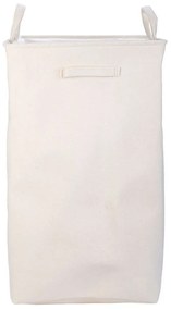 Καλάθι Απλύτων 02-18764 35x35x60cm Ivory Estia Fabric