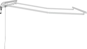 vidaXL Σκελετός Τέντας Λευκό 2,5 x 2 m Μέταλλο