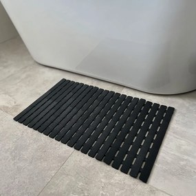 Nora Αντιολισθητικό Πατάκι 39x69cm Black Sealskin