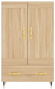 vidaXL Ντουλάπα Sonoma Δρυς 69,5 x 31 x 115 εκ. από Επεξεργασμένο Ξύλο