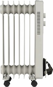 Καλοριφέρ Λαδιού (6 σώματα) JATA Λευκό 1500 W