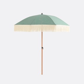 Ομπρέλα παραλίας με φλοράλ μοτίβο και κρόσια, NEWARA