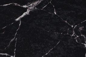 Bathmat Set (3 Pieces) Marble - Black Black
White