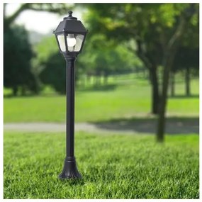 Επιδαπέδιο Φωτιστικό LED 8,5W IP55 Μαύρο Mary 145-26034 Eurolamp-145-26034-Μαύρο 145-26034