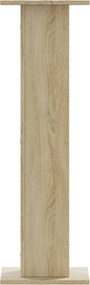 vidaXL Βάσεις Ηχείων 2 Τεμ. Sonoma Δρυς 30x30x95εκ. Επεξεργασμένο Ξύλο