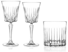 Σετ Κρυστάλλινα Ποτήρια Timeless RCR - 18τμχ