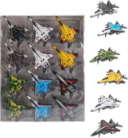 Σετ αεροπλανάκια - 12pcs - 123-10D6 - 917337