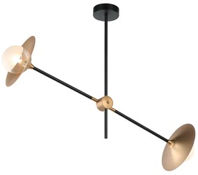 Φωτιστικό Οροφής Aca HL4322C84BB LAYLA Οξυντέ (Bronzed)