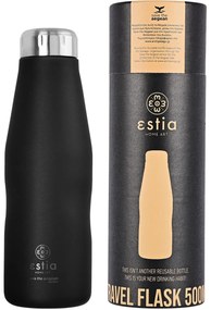 Μπουκάλι Θερμός 500ml Estia Save The Aegean Midnight Black 01-7799