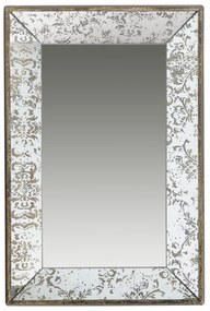 Artekko Artekko Dorthea Καθρέπτης Τοίχου MDF Γυαλί Χρυσό (61x5.1x39.4)cm 31501-DS