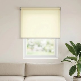 vidaXL Ρολό Κουρτίνα UV Προστασία Κρεμ 60 x 140 cm Πολυεστέρας
