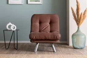 1-Seat Sofa-Bed Misa Small Solo - Light Brown Light Brown