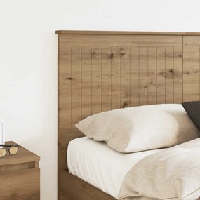 vidaXL Κεφαλάρι με κεφαλάρι Artisan Oak 140 cm Επεξεργασμένο ξύλο