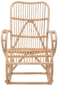 Καρέκλα - Κουνιστή πολυθρόνα Cormeny rattan pe σε φυσική απόχρωση 108x71x103εκ 71x108x103 εκ.