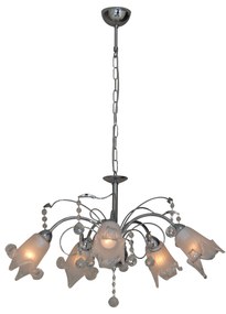 1017-5P MEMO CHROME PENDANT LAMP Γ2