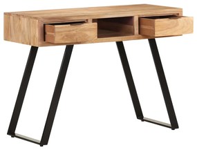 vidaXL Γραφείο Live Edge 107x45x79 εκ. από Μασίφ Ξύλο Ακακίας